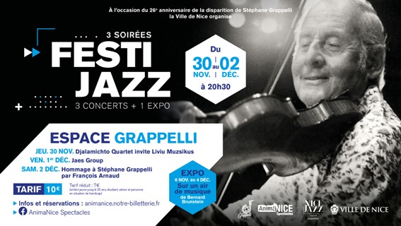 Le Festi Jazz, un bel hommage à l’espace Grappelli