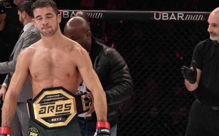 MMA : Axel Sola est le nouveau champion des lightweight d’ARES FC