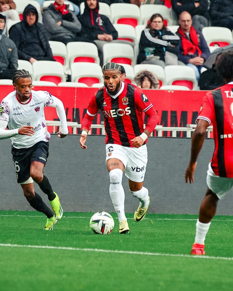 L’OGC Nice tenu en échec face à Clermont