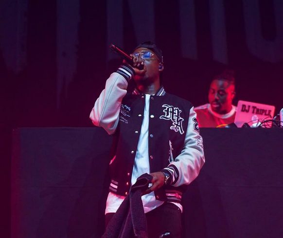 Ninho était de passage pour un concert à Nice