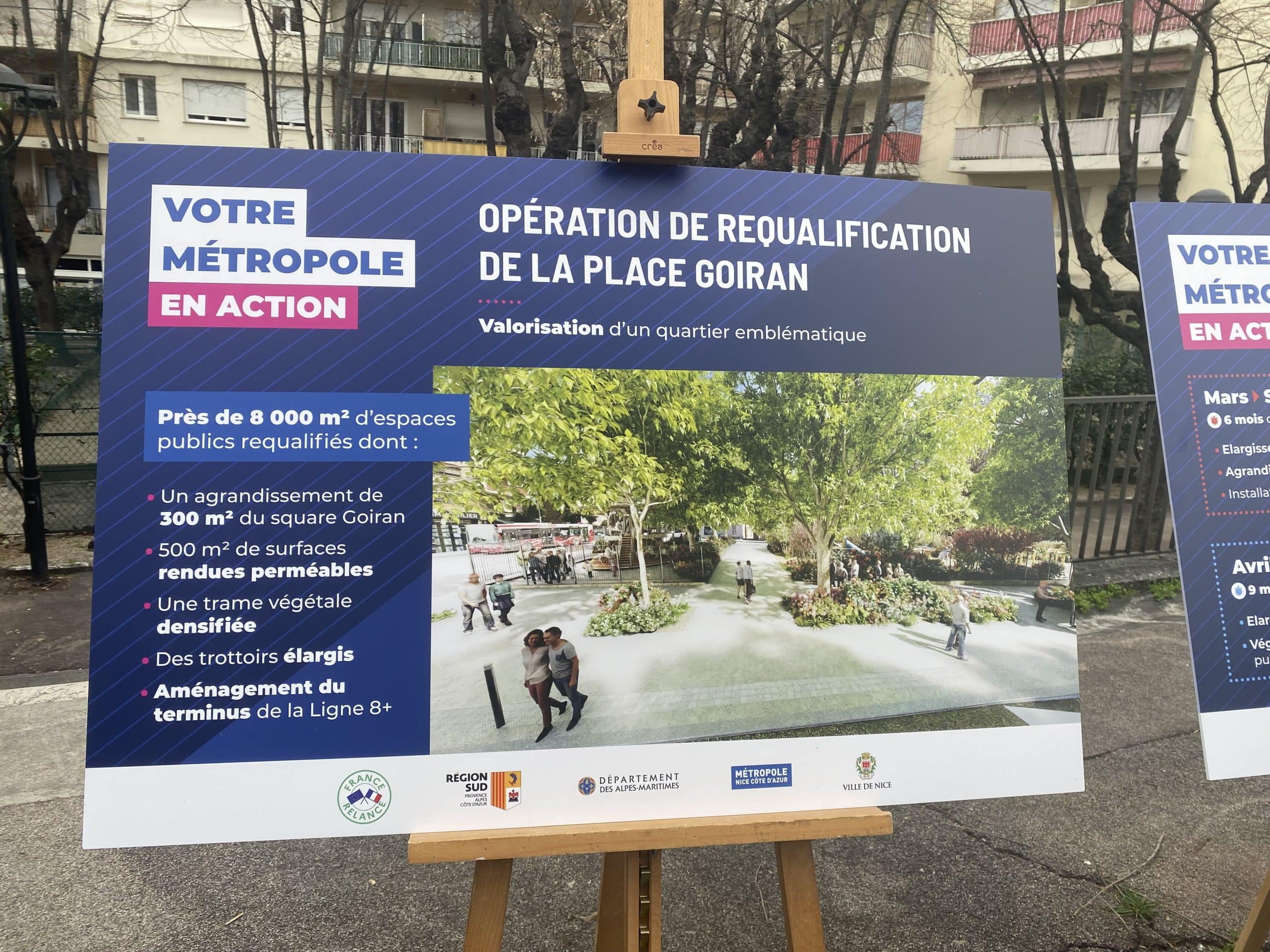 Les travaux de réaménagement de la place Goiran vont commencer