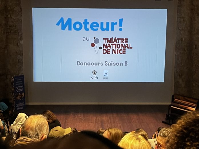 Lancement de la 8e édition du concours Moteur! à Nice.