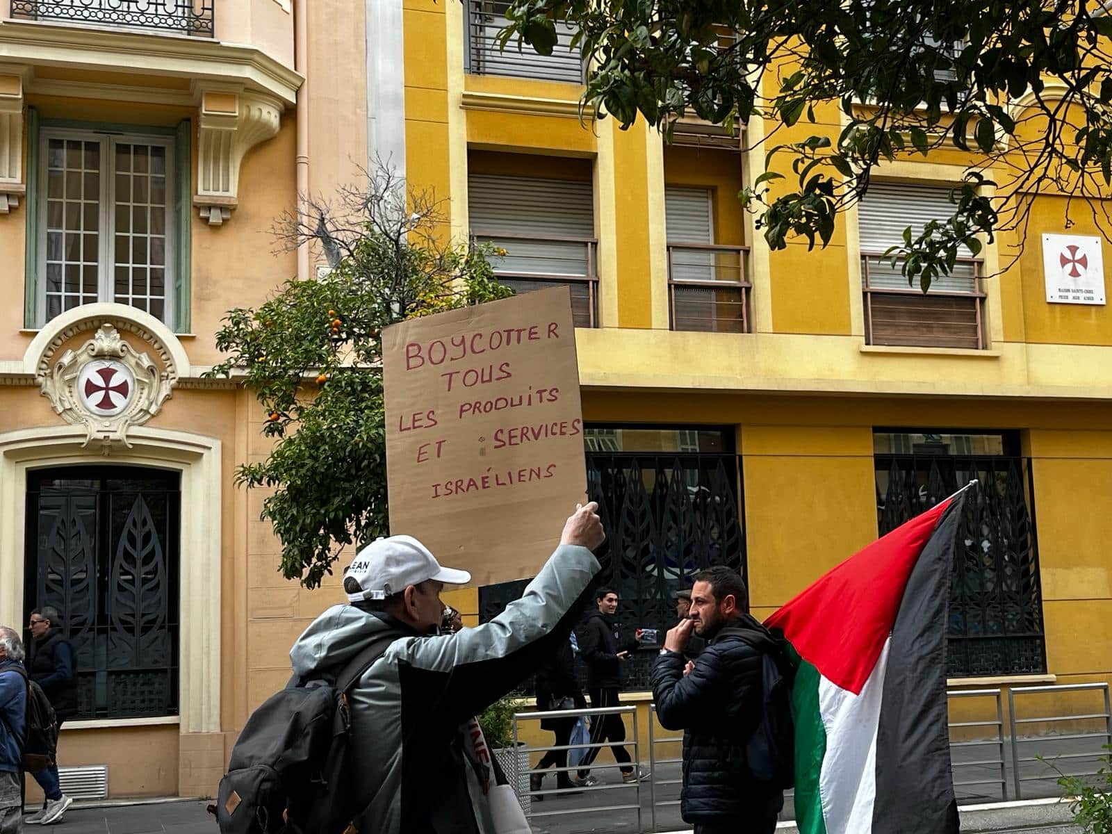 "Gaza Nice est avec toi !": manifestation en soutien à la Palestine