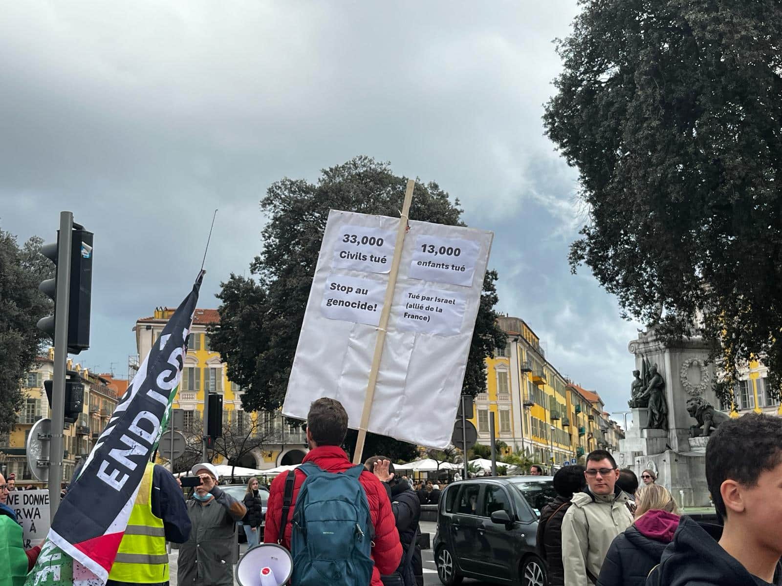 "Gaza Nice est avec toi !": manifestation en soutien à la Palestine
