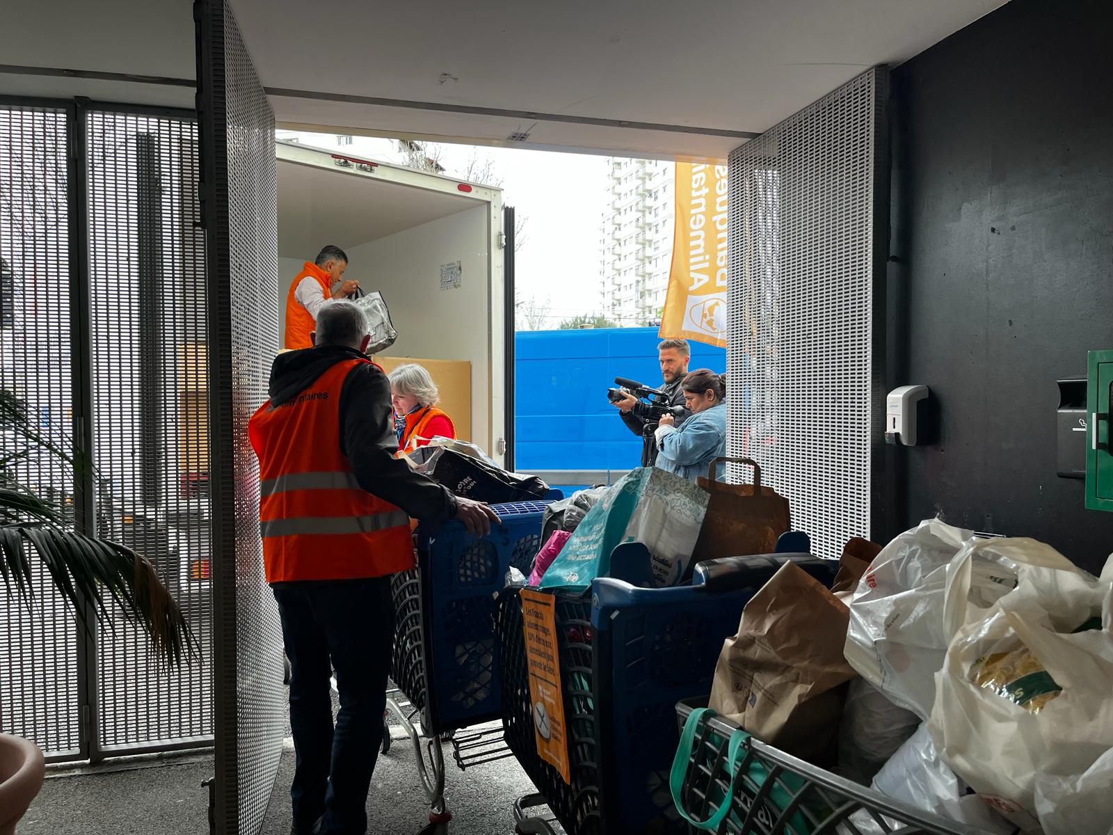 AnimaNice et la Banque alimentaire des Alpes-Maritimes ont récoltés 7 tonnes de produits.