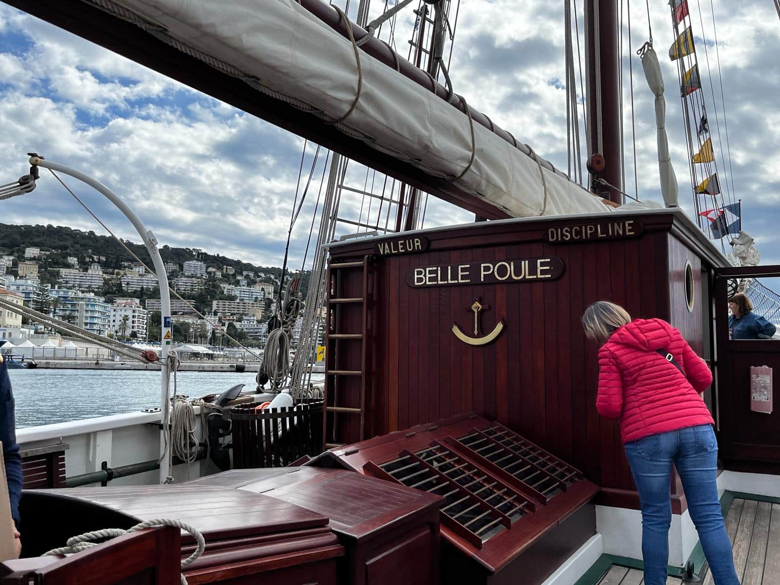 La goélette « Belle Poule » fait escale au Port de Nice