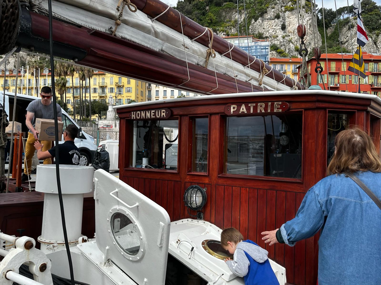 La goélette « Belle Poule » fait escale au Port de Nice