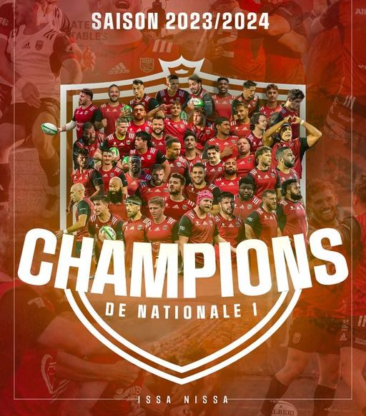 Nice est champion de Nationale.
