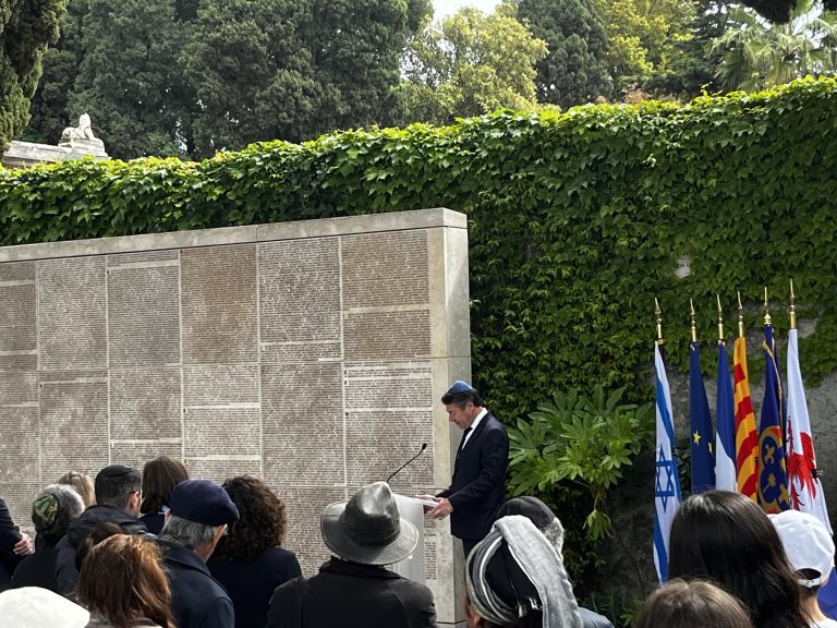 Nice rend hommage aux déportés de la Shoah