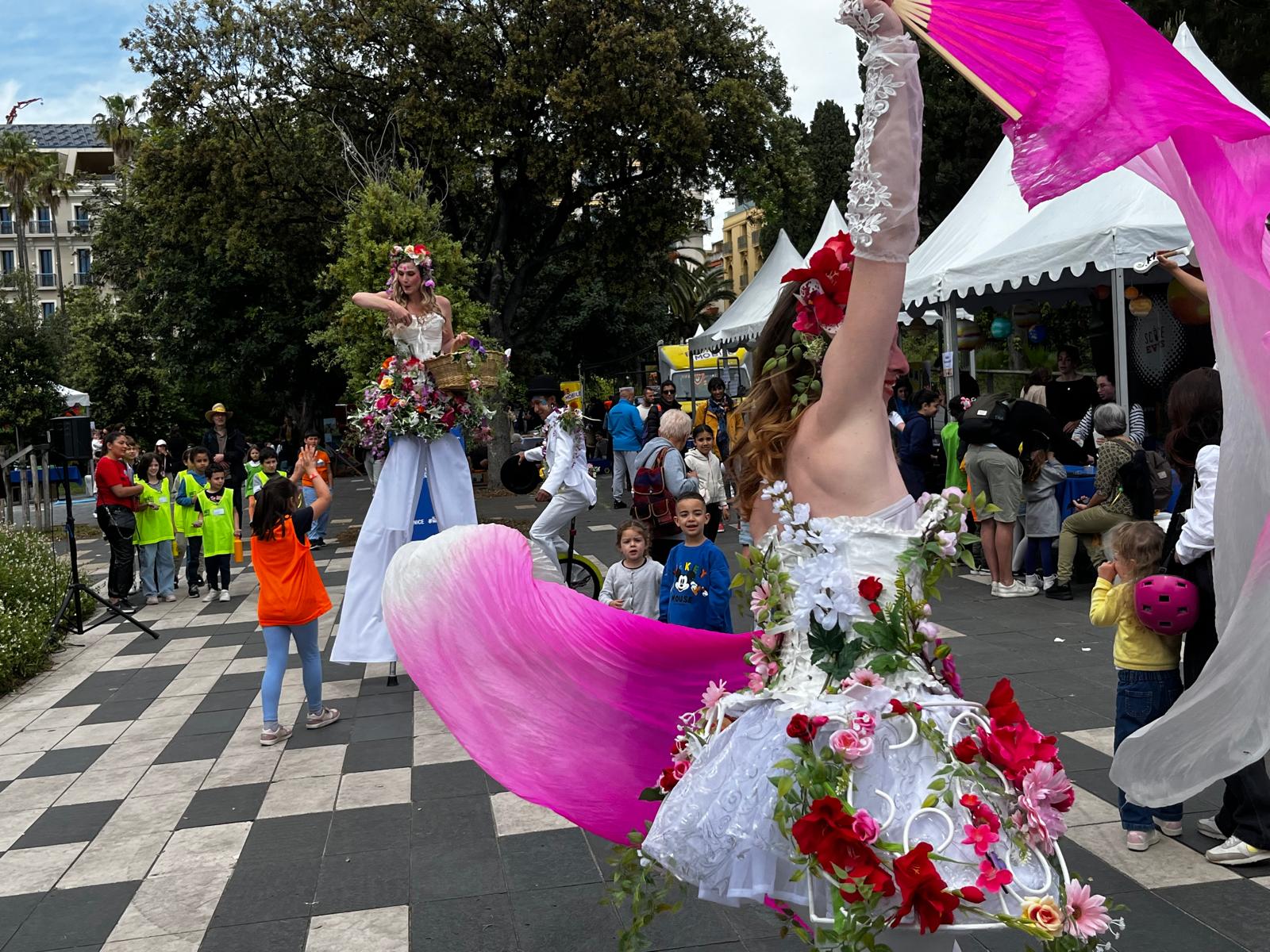 La ville de Nice a accueilli sa 15e édition du festival du Printemps des Mômes au Jardin Albert 1er, pendant toutes les vacances scolaires.