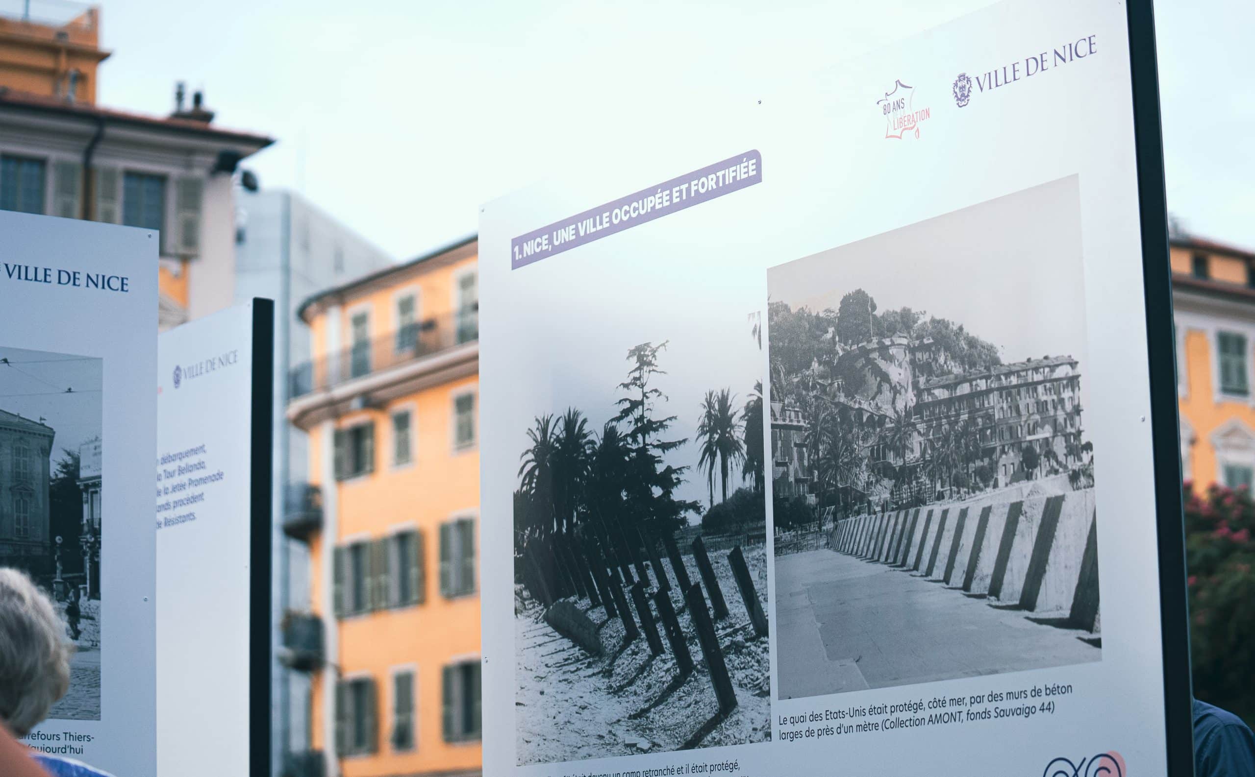 Nice dans la tourmente : un hommage photographique sous les auspices du 80ème anniversaire de la Libération