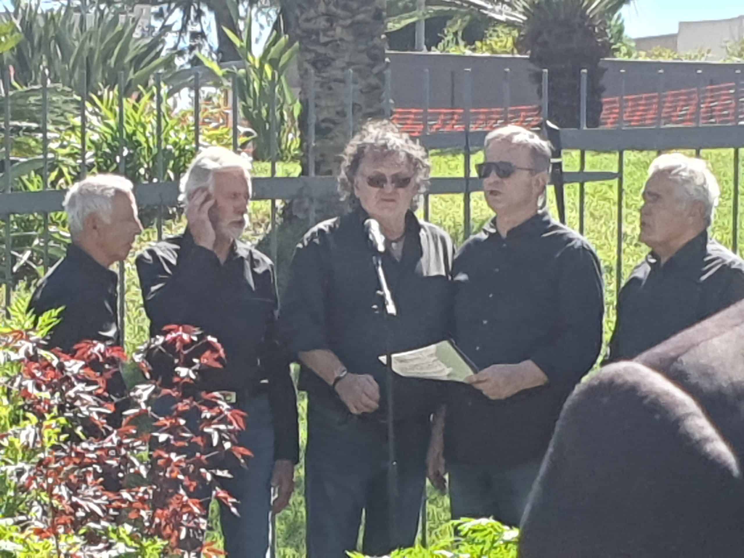 Cérémonie de commémoration des 56 ans de la catastrophe Ajaccio-Nice