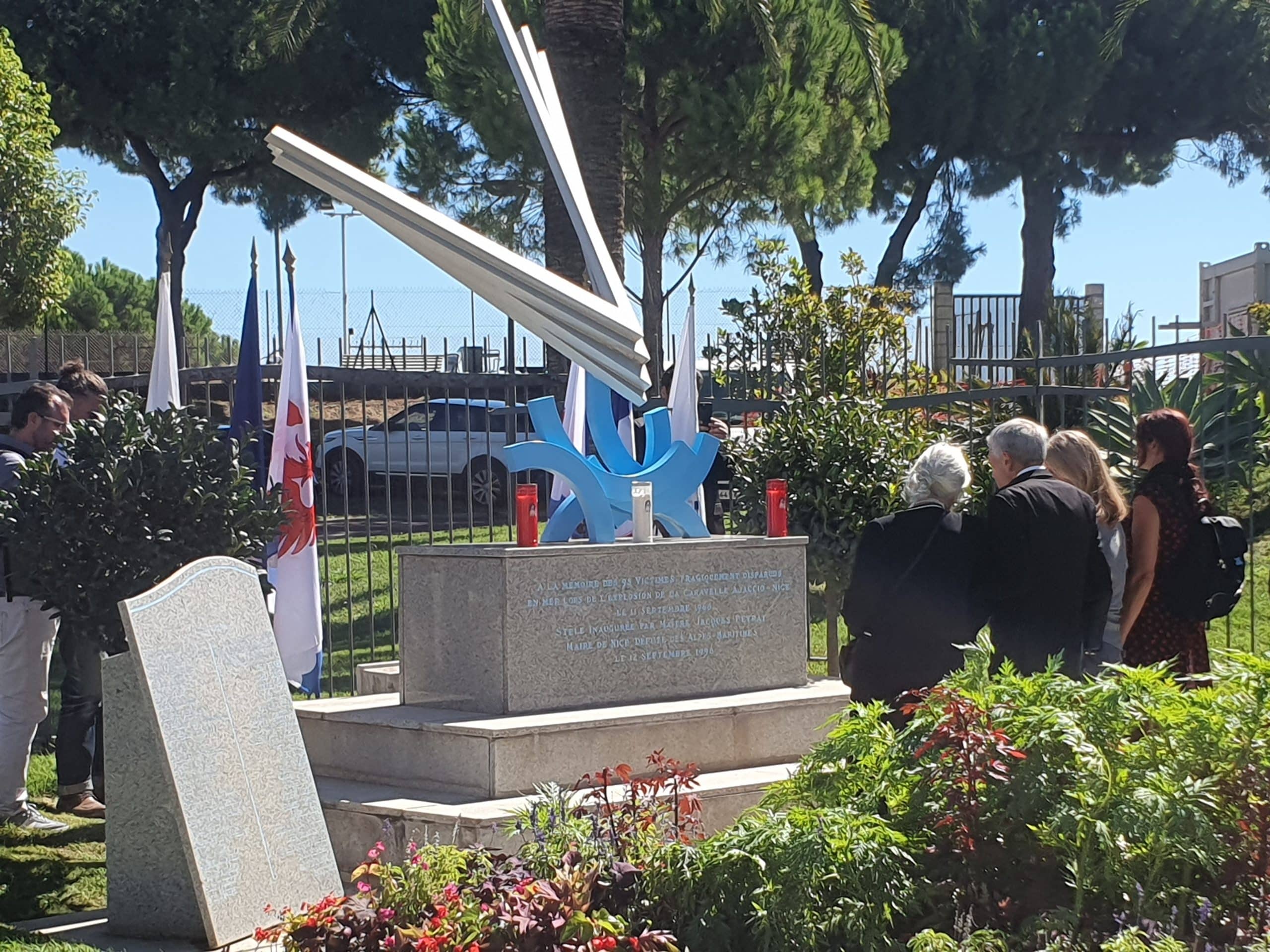 Cérémonie de commémoration des 56 ans de la catastrophe Ajaccio-Nice