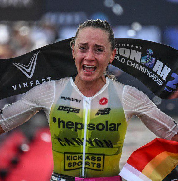 Ironman de Nice : Laura Philipp triomphe, Marjolaine Pierré 4e !