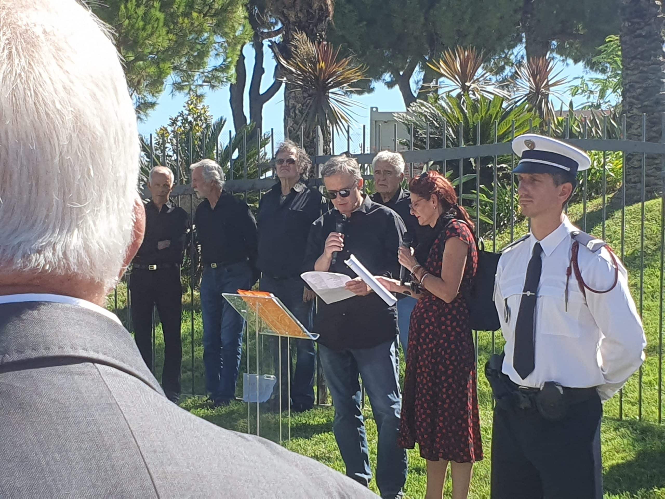 Cérémonie de commémoration des 56 ans de la catastrophe Ajaccio-Nice