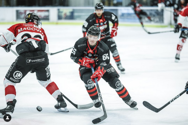 Ligue Magnus : les Aigles passent tout proche contre Angers