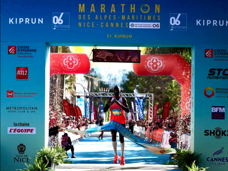 Marathon Nice-Cannes : David Kipyego et Mercy Kipkemoi triomphent 