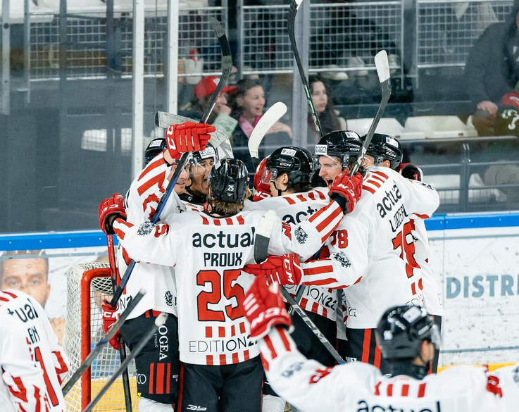 Ligue Magnus : victoire précieuse à Anglet pour les Aigles
