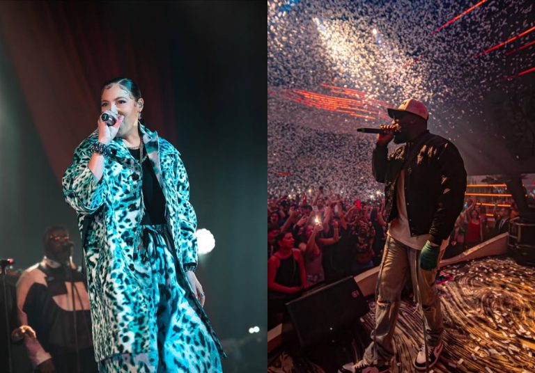 Zaho et Vegedream en concert privé à Shopping Promenade Riviera