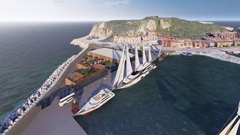 Les travaux du palais des Congrès du port de Nice débutent