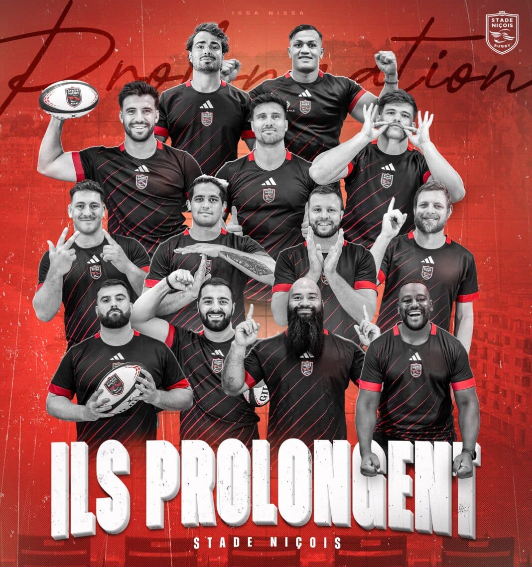 Les 13 joueurs qui prolongent avec le Stade Niçois.