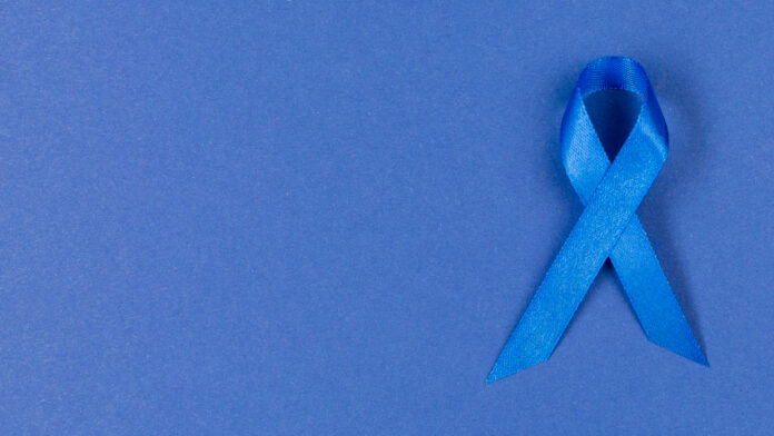 Un ruban bleu