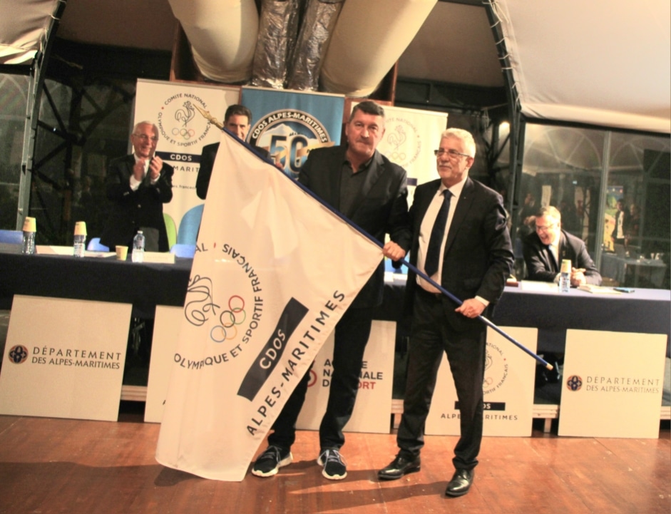 passation de pouvoir CDOS 06 ph Manassero Manuel Dureuil.