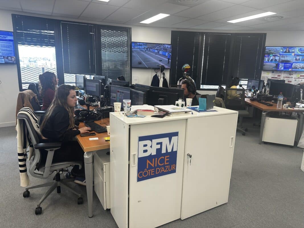 La rédaction de BFM TV Nice