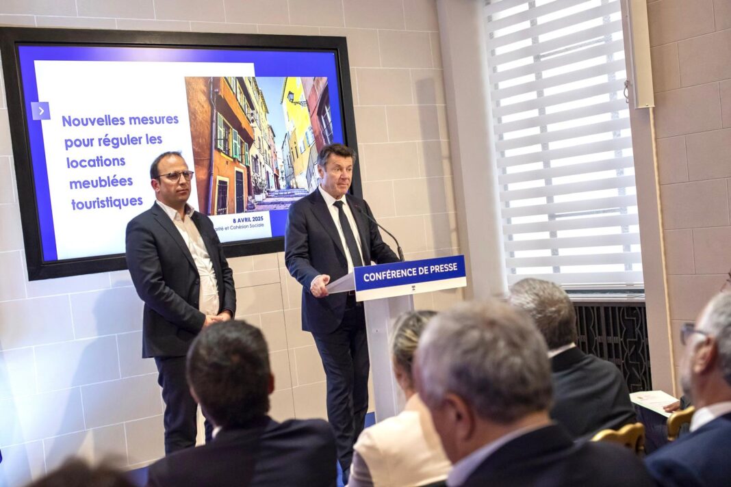 Christian Estrosi et Anthony Borré.