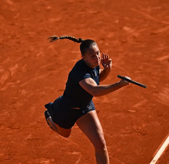 La joueuse de tennis Niçoise Diane Parry.