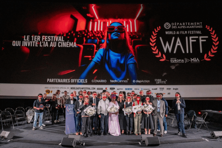 Le festival du Film IA 2025 organisé au cinéma Pathé Gare du Sud de Nice.