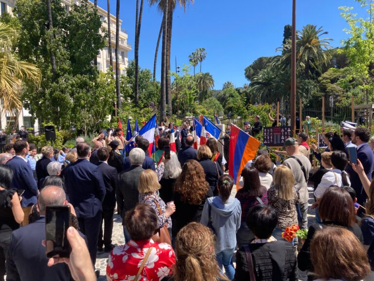 Nice rend hommage aux victimes du génocide arménien pour son 110e anniversaire