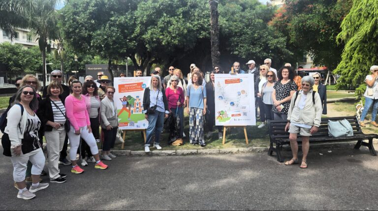 L'inauguration de la boucle Acti'santé.
