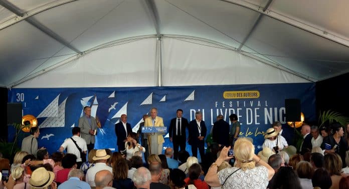 Le Festival du Livre a été inauguré ce vendredi après-midi, en présence du maire Christian Estrosi.