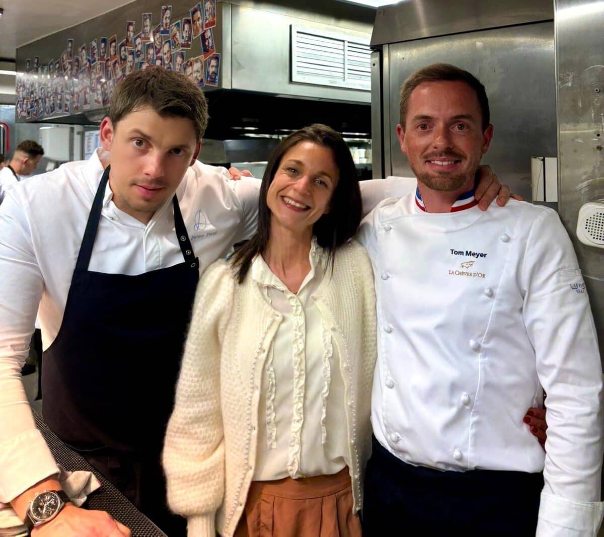 Les chefs Fabien Ferré et Tom Meyer.