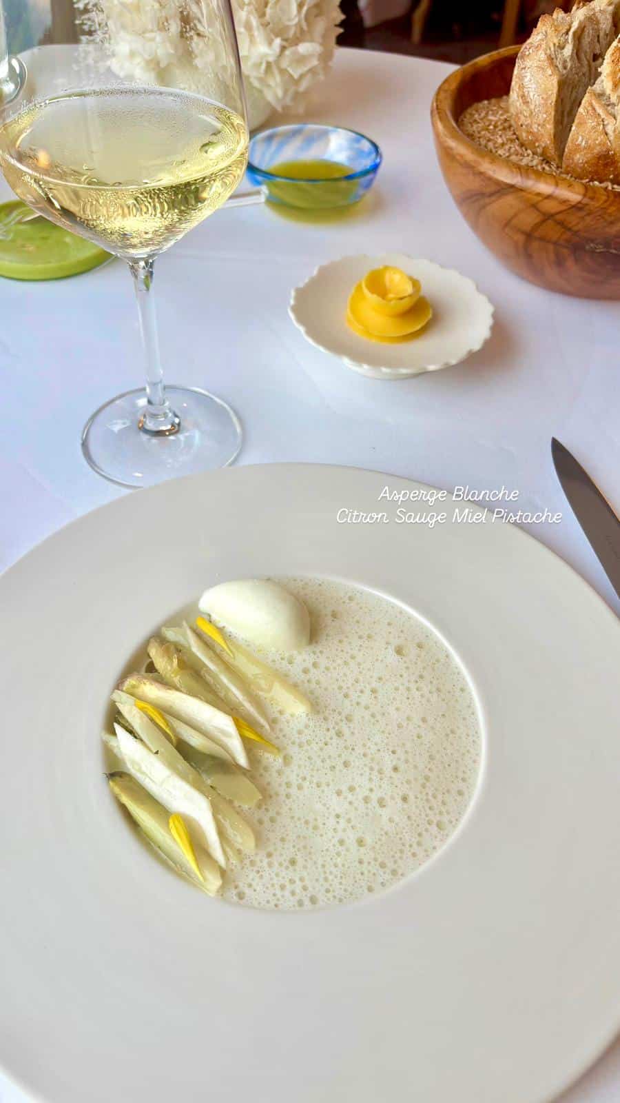 Un plat du restaurant la Chèvre d'Or à Eze