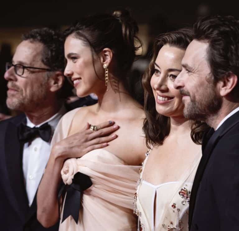 Ethan Coen et Margareth Qualley étaient présent à Cannes pour la projection du film.