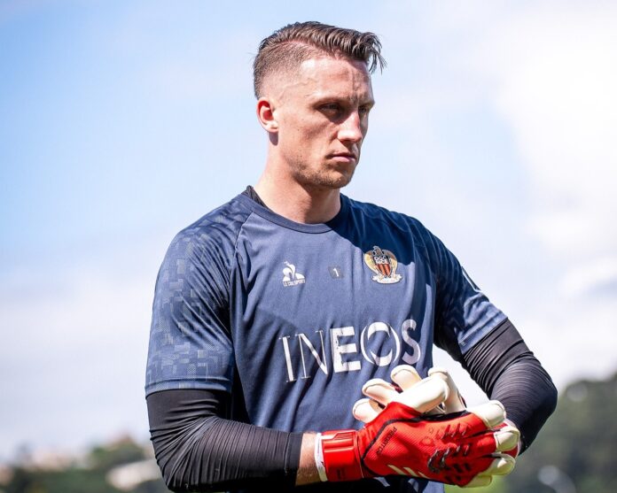 Le gardien de l'OGC Nice, Marcin Bulka.