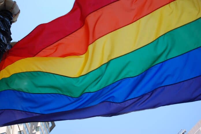 Le drapeau arc en ciel LGBT