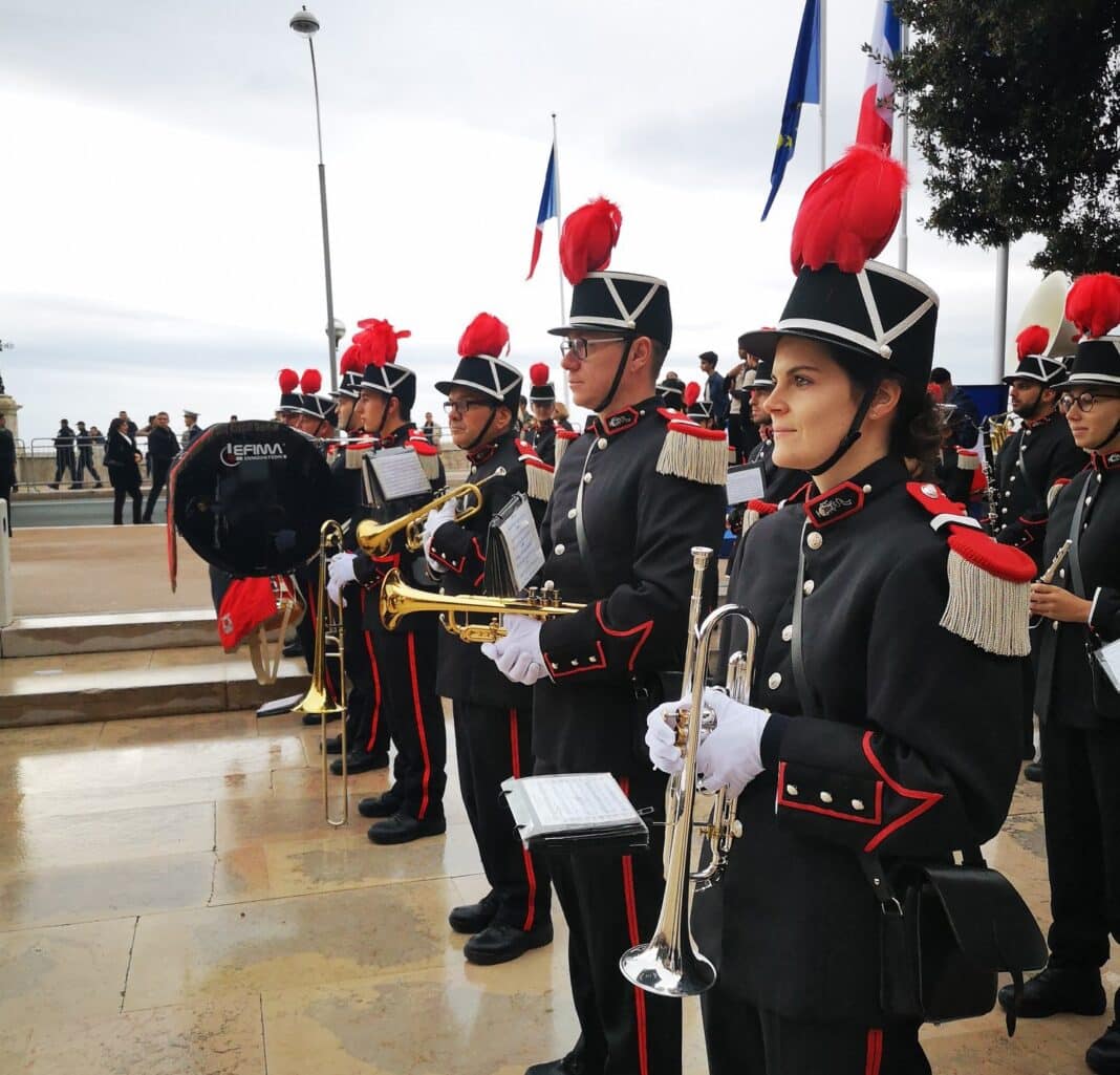 La Musique de la Garde Municipale de Nice.