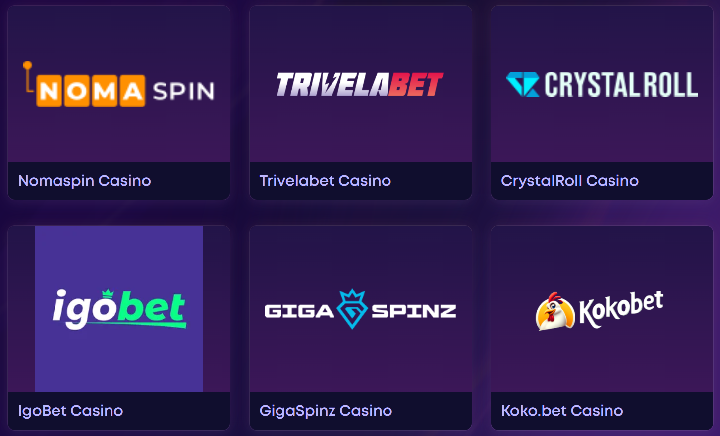Meilleurs casinos (Screenshot) | Image Source: slot.day