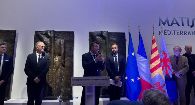 Christian Estrosi inaugurant la Biennale de Nice 2025 au musée Matisse