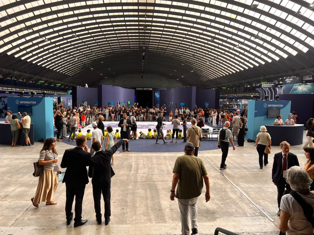 L'ouverture de la Baleine à l'occasion de l'UNOC 2025 qui se déroule à Nice.