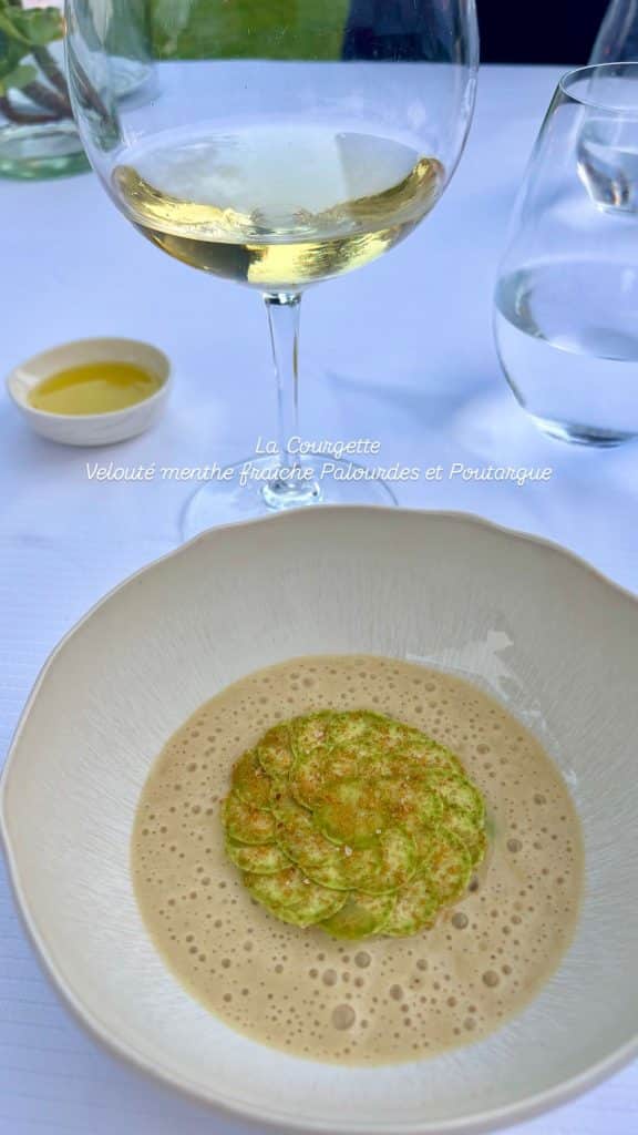 Un des nombreux plats du Castel.