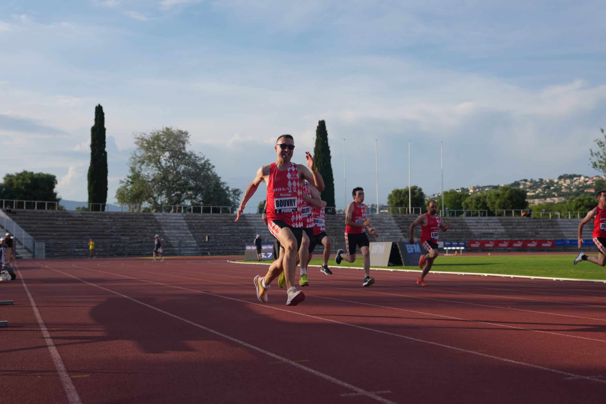 The 100m of the Nikaïa meeting in Nice.