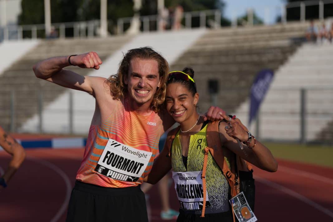 Les athlètes du meeting Nikaïa à Nice.