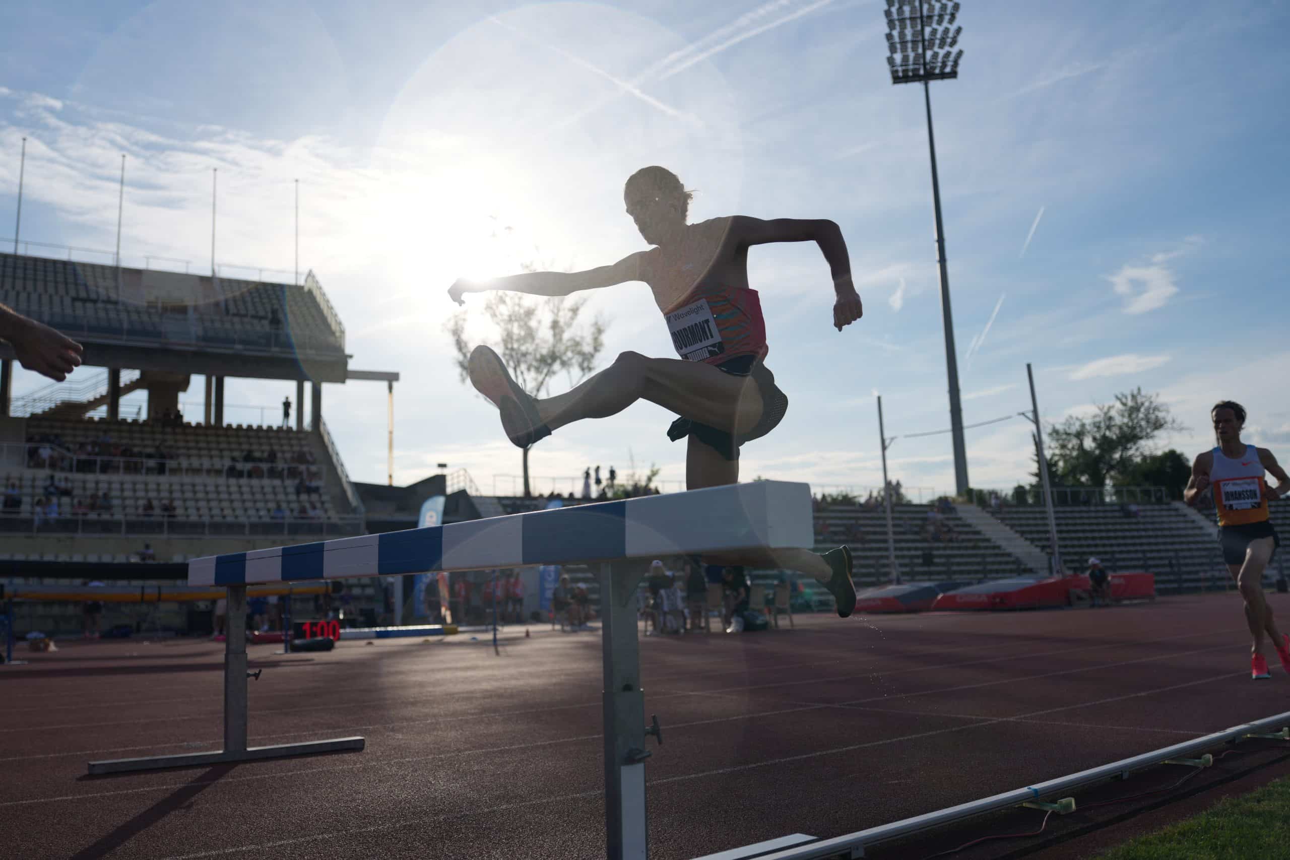 The 3000 Steeple m of the Nikaïa meeting in Nice.