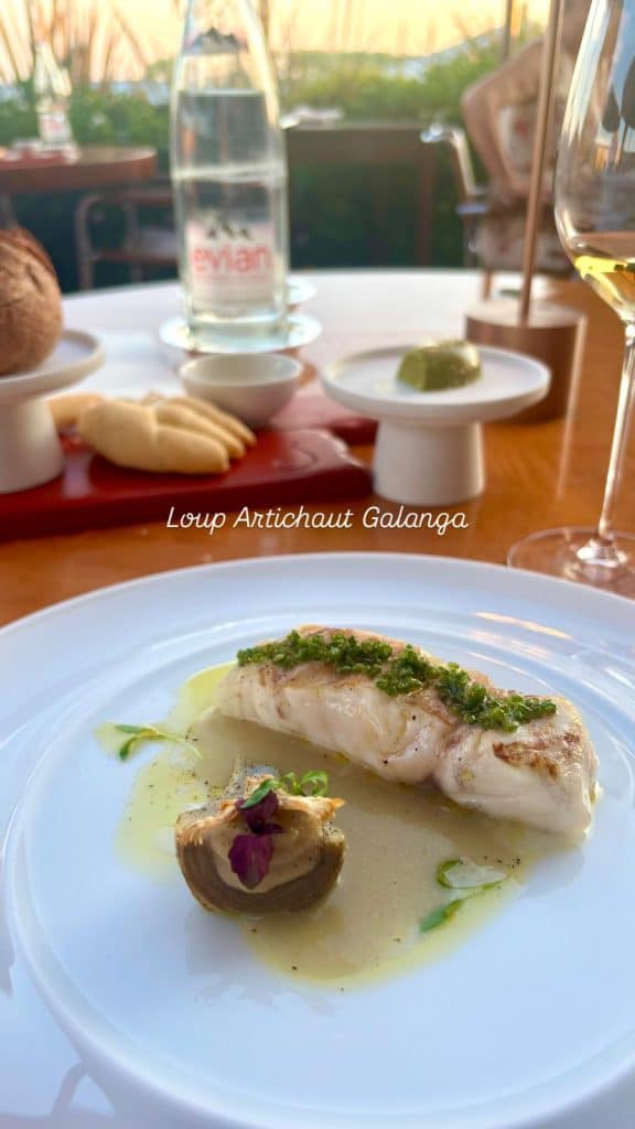 Les plats du restaurant des Pecheurs