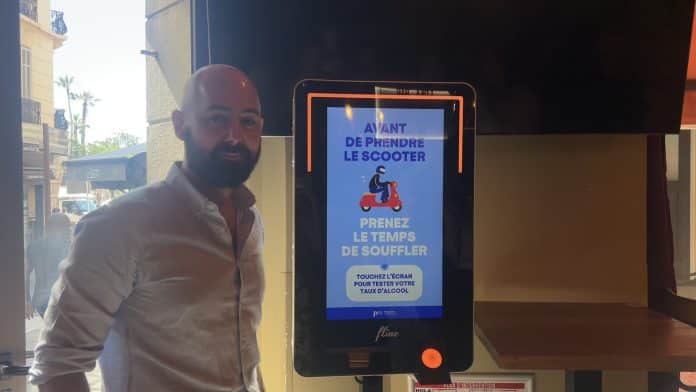 présentation de la borne éthylotest Fline Box avec Antoine Cardon de Prévention & Modération