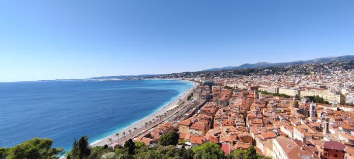 La Promenades des Anglais de Nice.